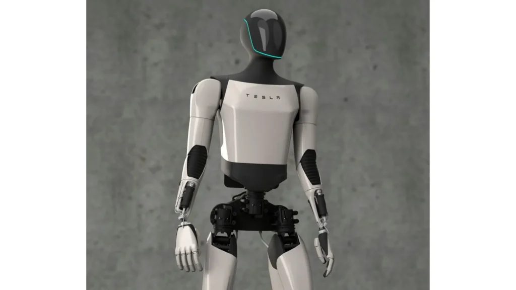 Photo of the Tesla Optimus robot