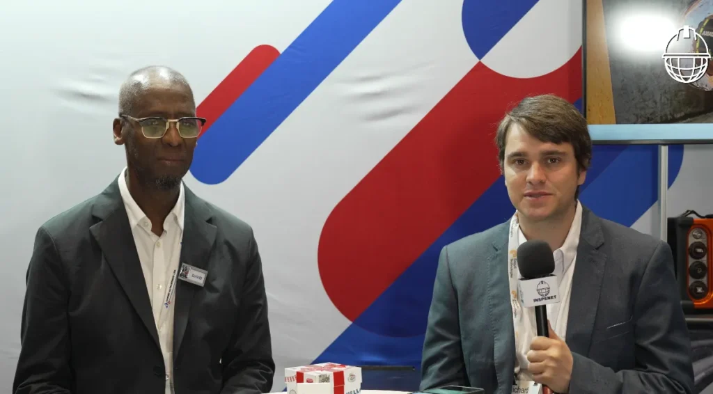 Richard Blaser interviewing David Alleyne CEO of Guided Ultrasonics Ltd.