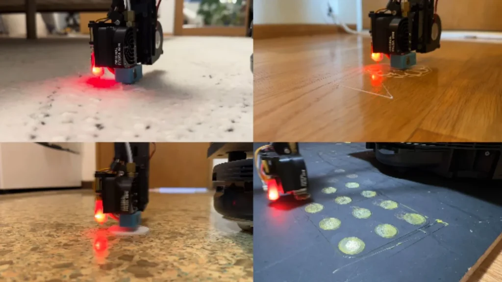 impresora 3D MobiPrint operando