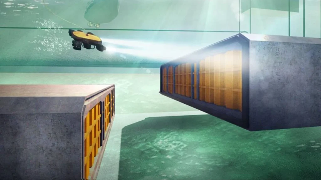 The underwater tunnel