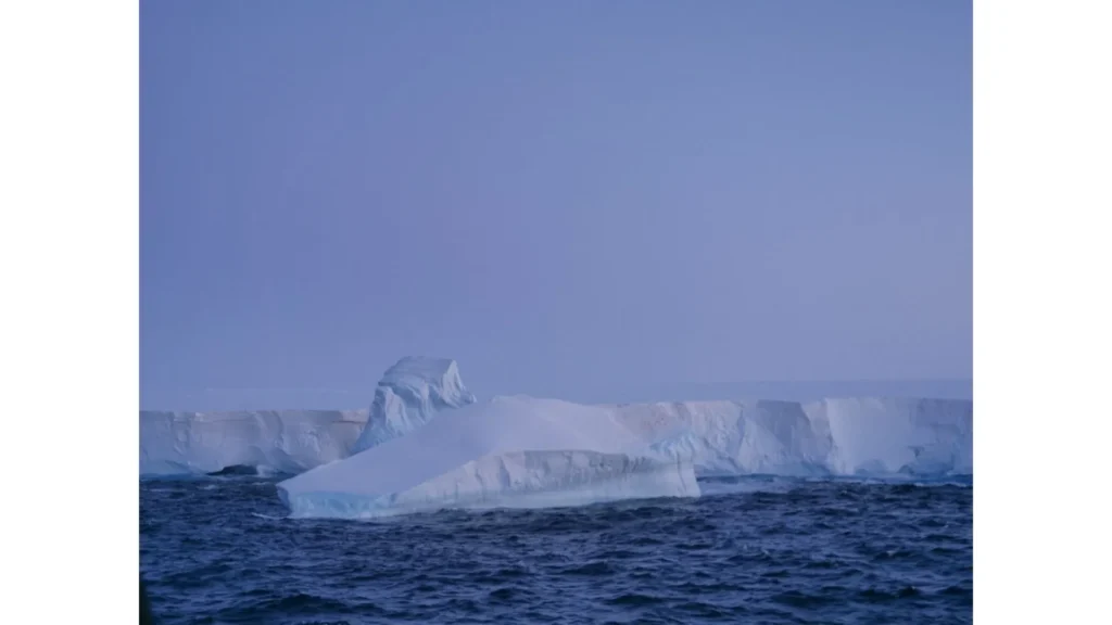 Photograph of the largest iceberg in the world A23a.