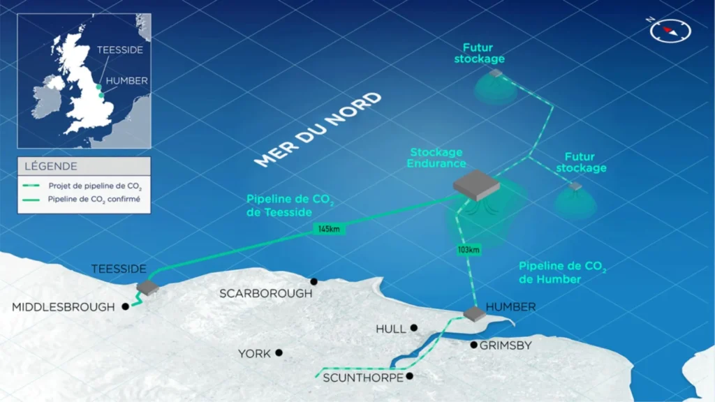 El primer proyecto CCS de NEP y TotalEnergies