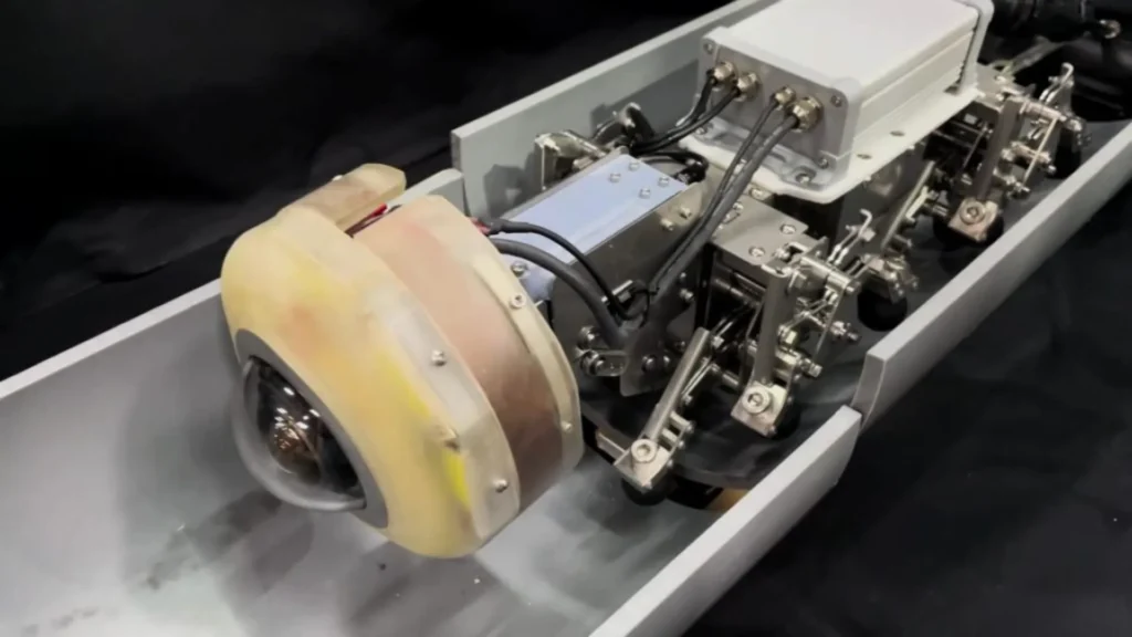 New robot for pipe inspection