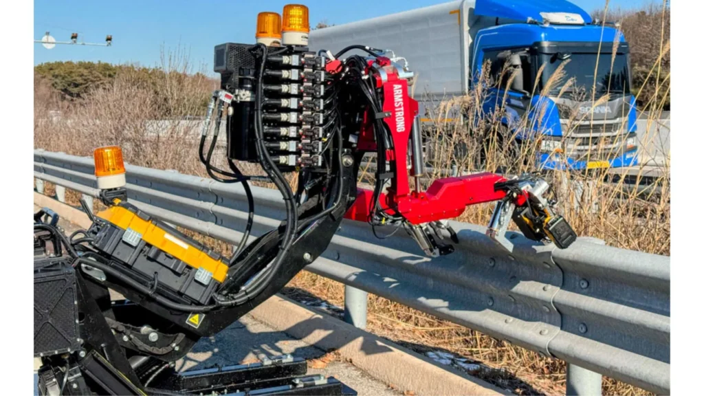 Armstrong robot working