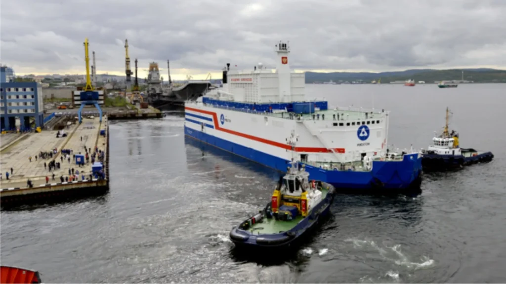 Floating power plant