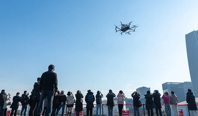 eVTOL EH216-S de EHang