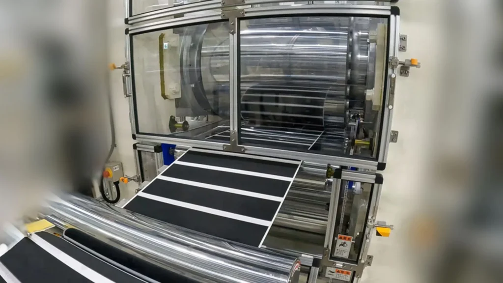Process for the demonstration production line for its solid-state batteries