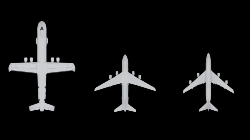 Tamaño del avión más grande del mundo
