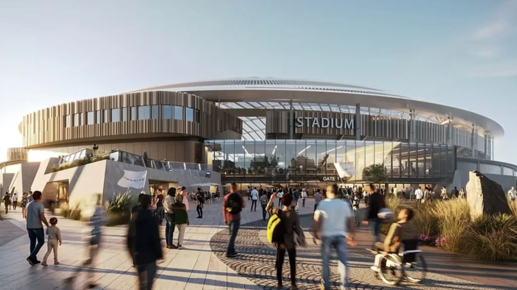 Estadio Macquarie Point en Australia