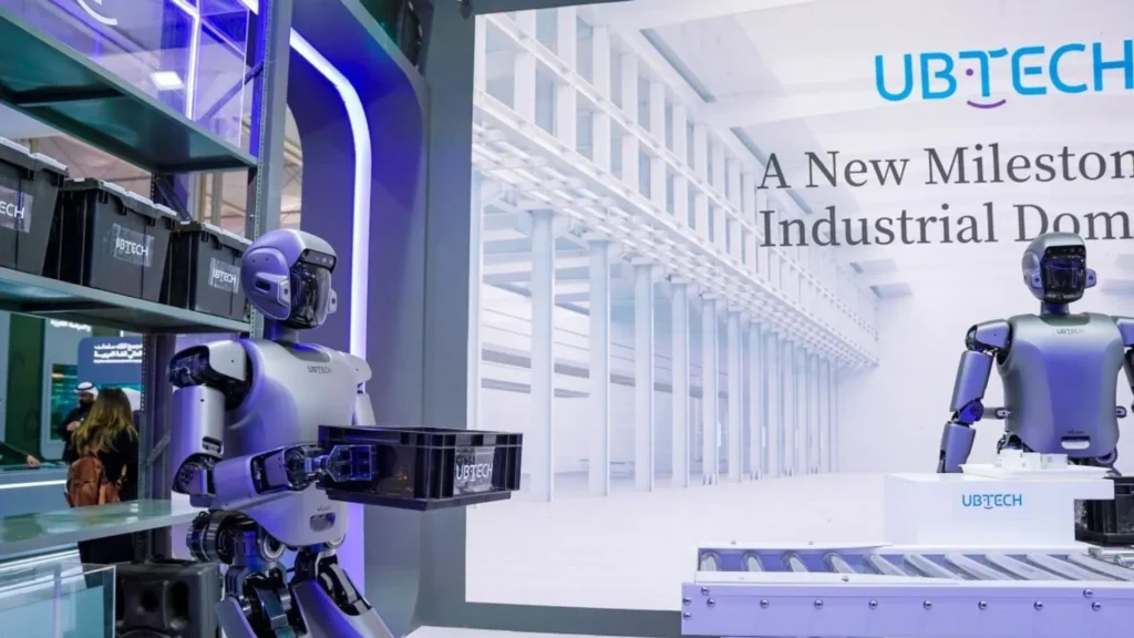 One of the most advanced robots called Walker S1