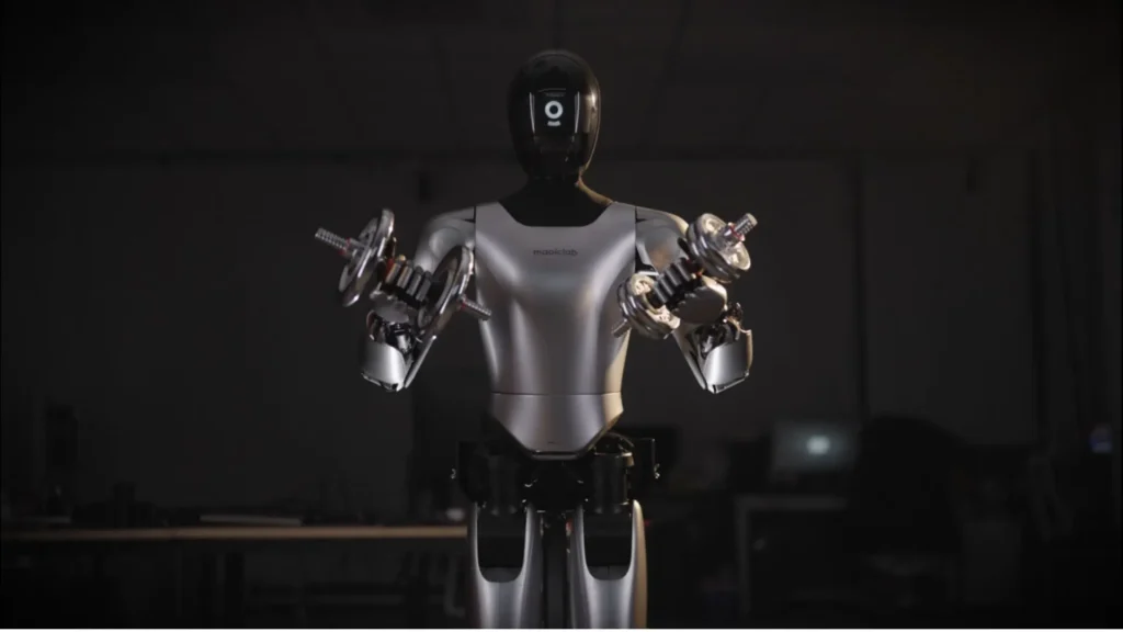 Photo of the robotic hand