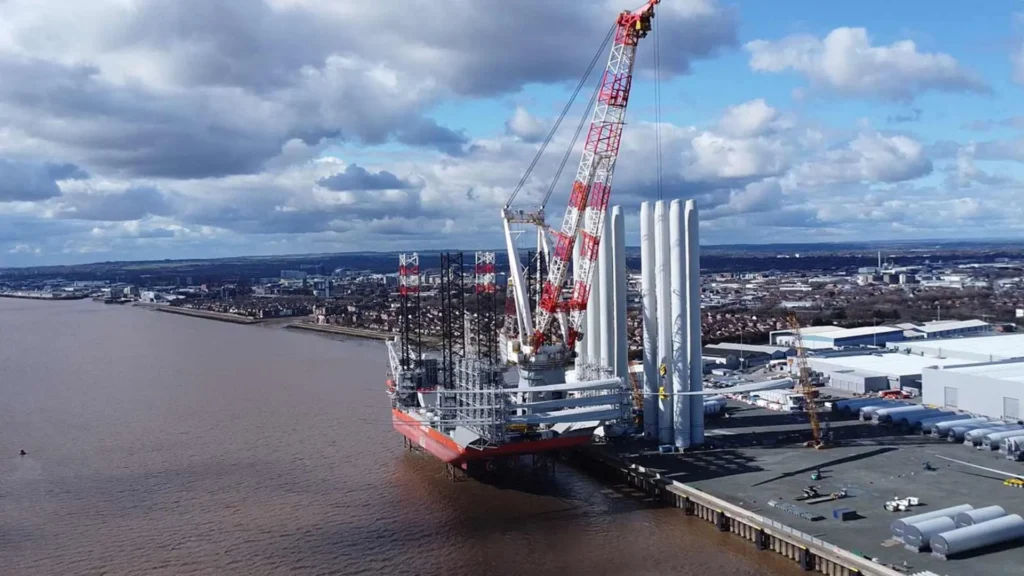 Wind Peak installation vessel
