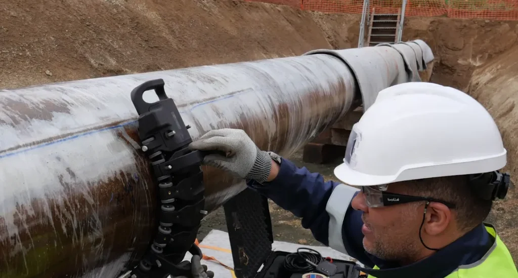 Eddy Current Array in action