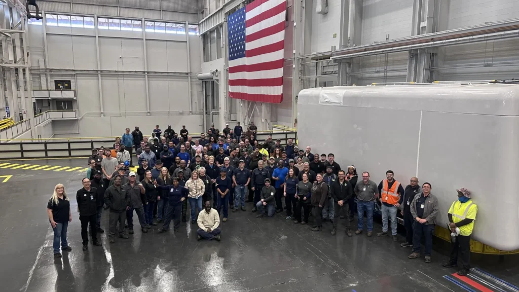 Empleados de la planta de GE Vernova en Pensacola