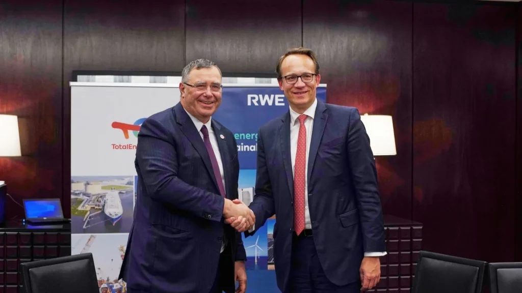 Patrick Pouyanné and Krebber