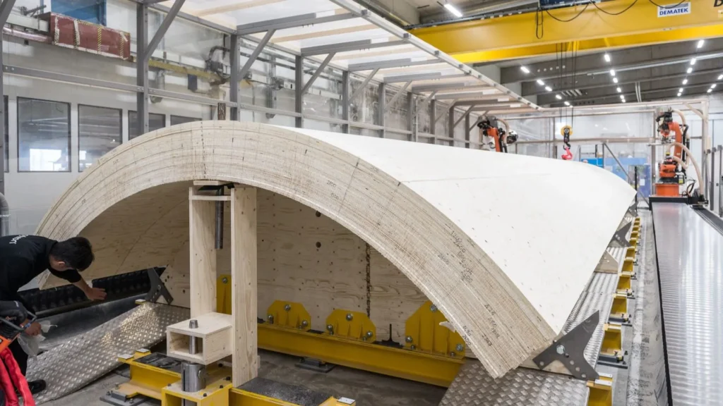 A module ready for machining