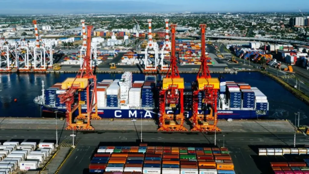 Baalbeck in Australian ports