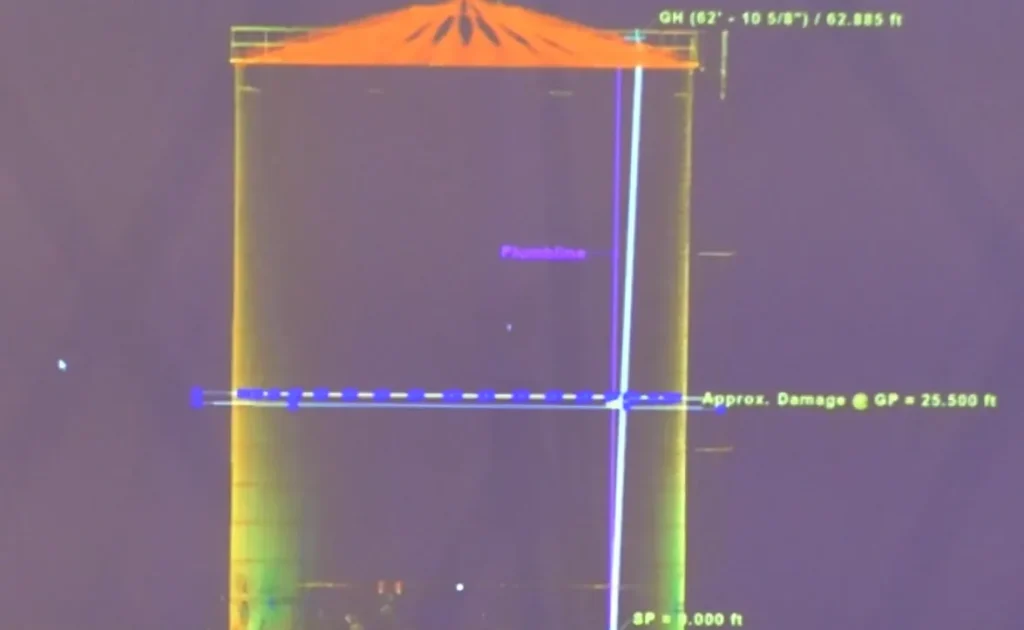 Tank calibration with 3D scanner