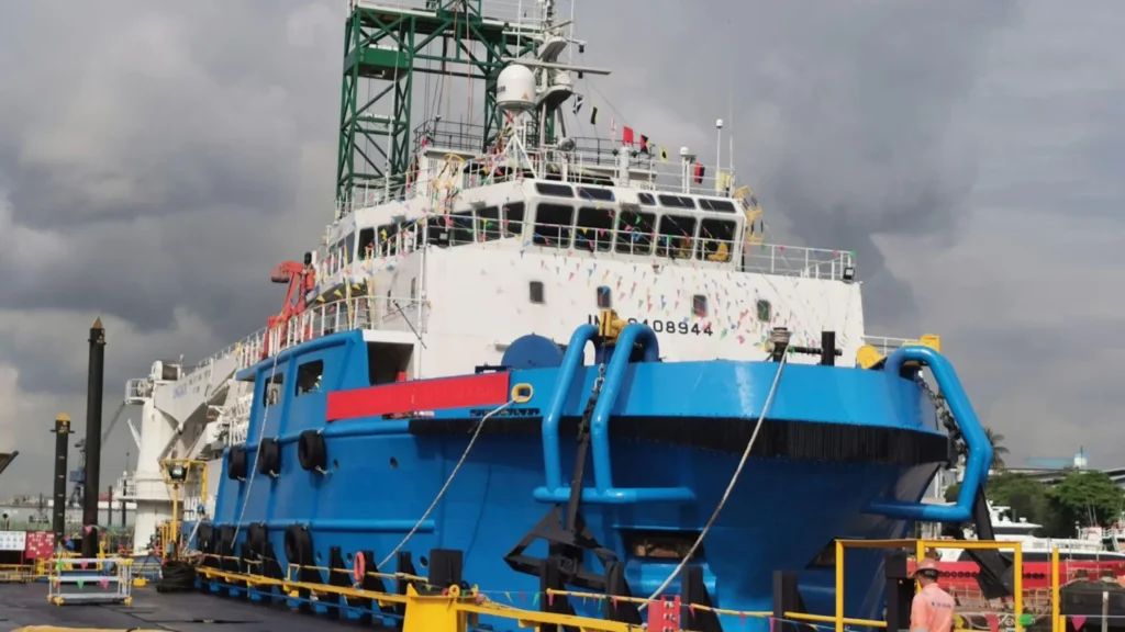 buque Bridgewater Discovery fue bautizado