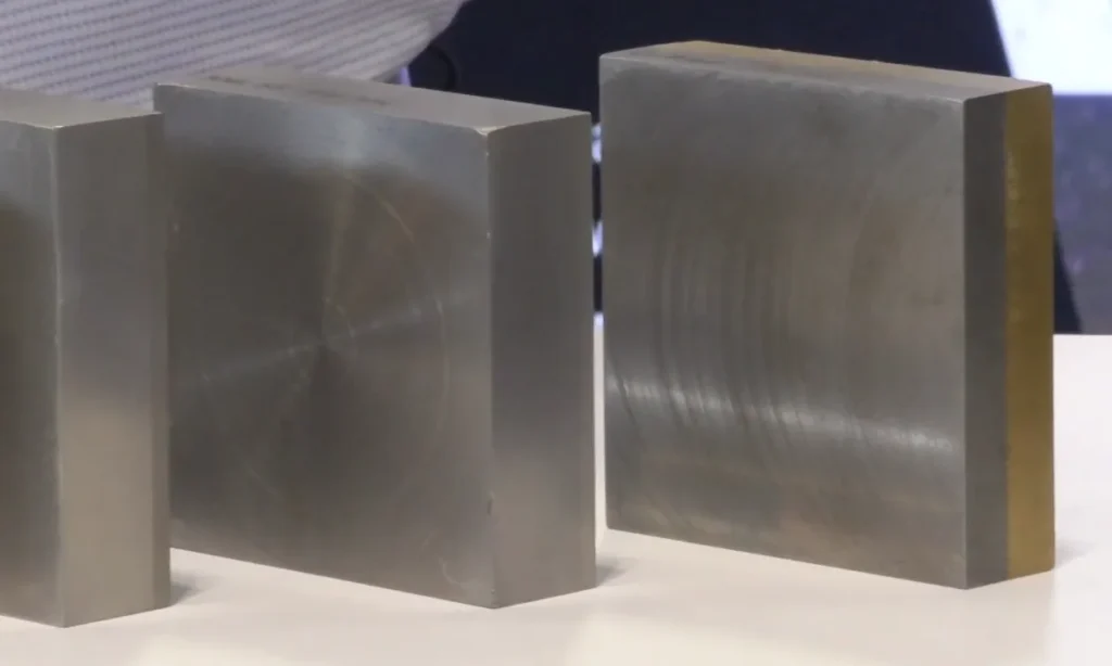 Explosion welding samples