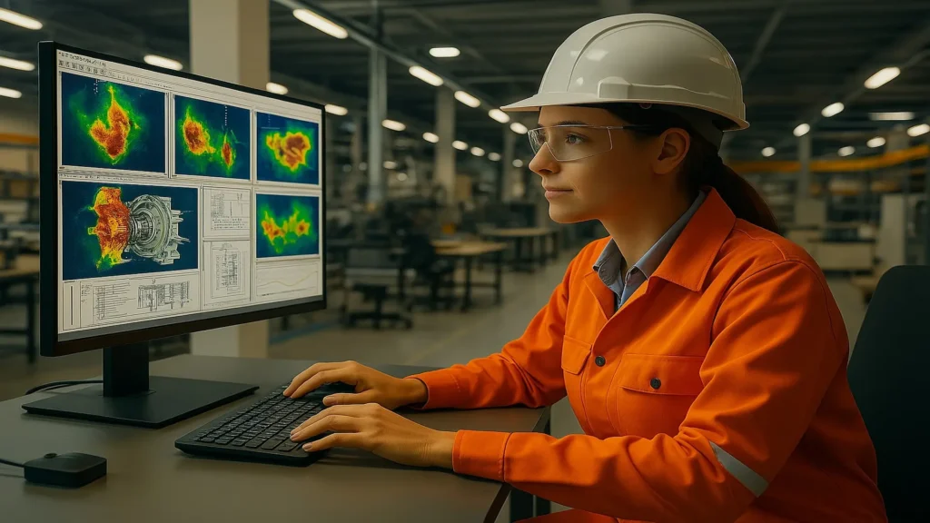 thermography monitoring platform with computer or digital software technology.