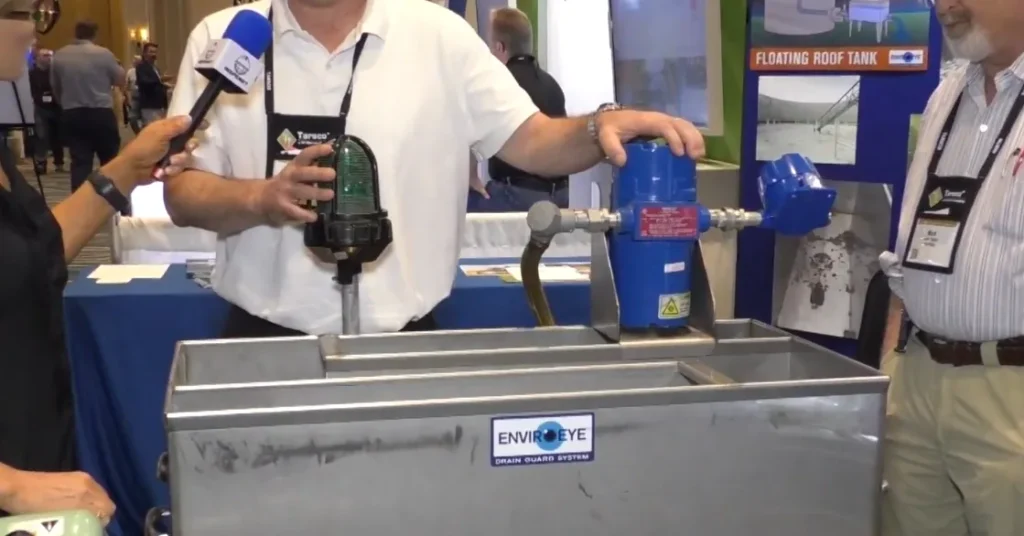 IA system for tank drains