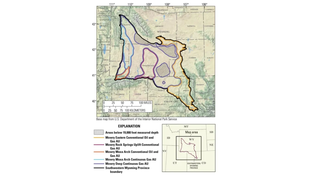 U.S. Department of the Interior National Park Service base map.  