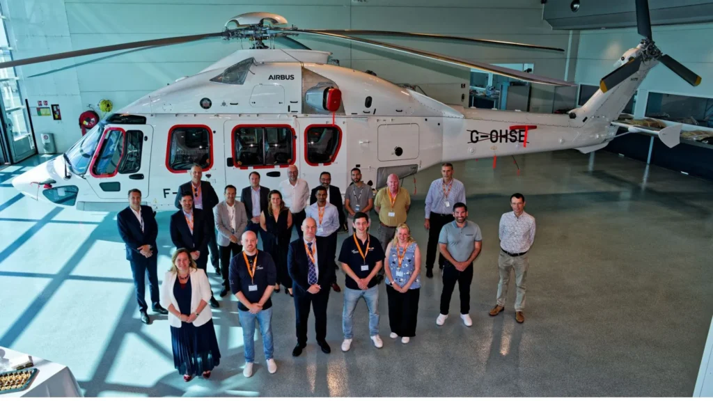 Equipo de Airbus y OHSUK