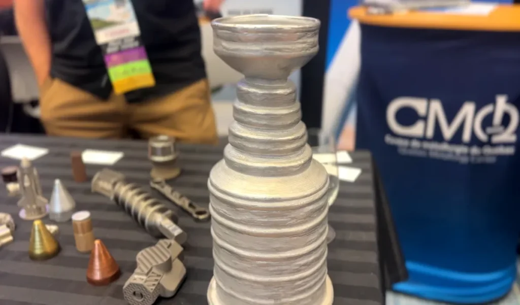 3D metal printing samples