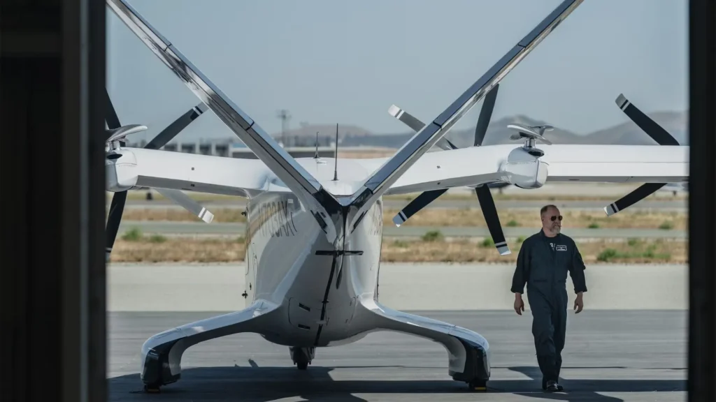 Jeff Greenwood, test pilot