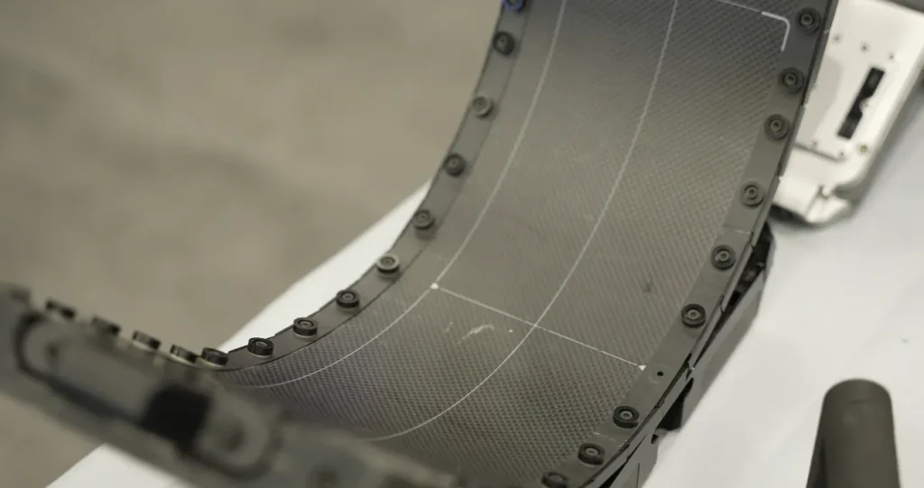 Flexible x-ray panel