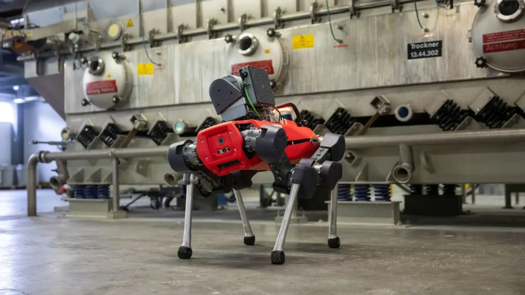 ANYmal can detect gas leaks