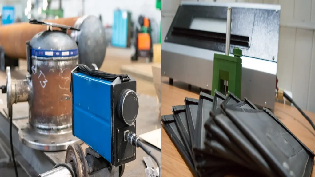 Sistema de radiografía digital directa (DR) portátil para inspección de soldaduras 
