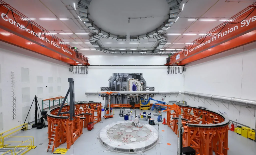 Ensamblaje de SPARC, reactor de energía de fusión
