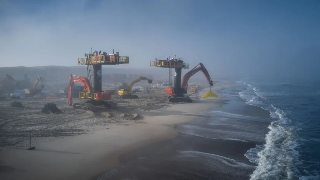 Los cables de Thor ya están en tierra y listos para alimentar hogares daneses