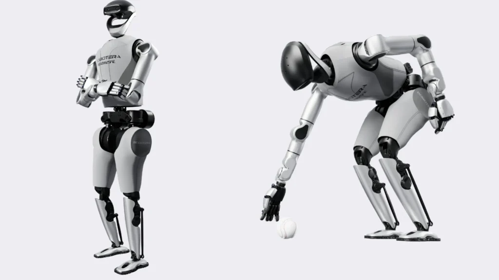 The movements of the humanoid robot L7