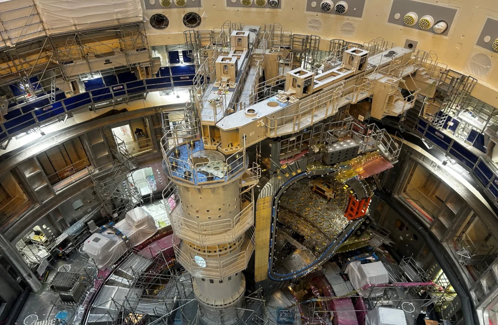 Ensamblaje del reactor ITER