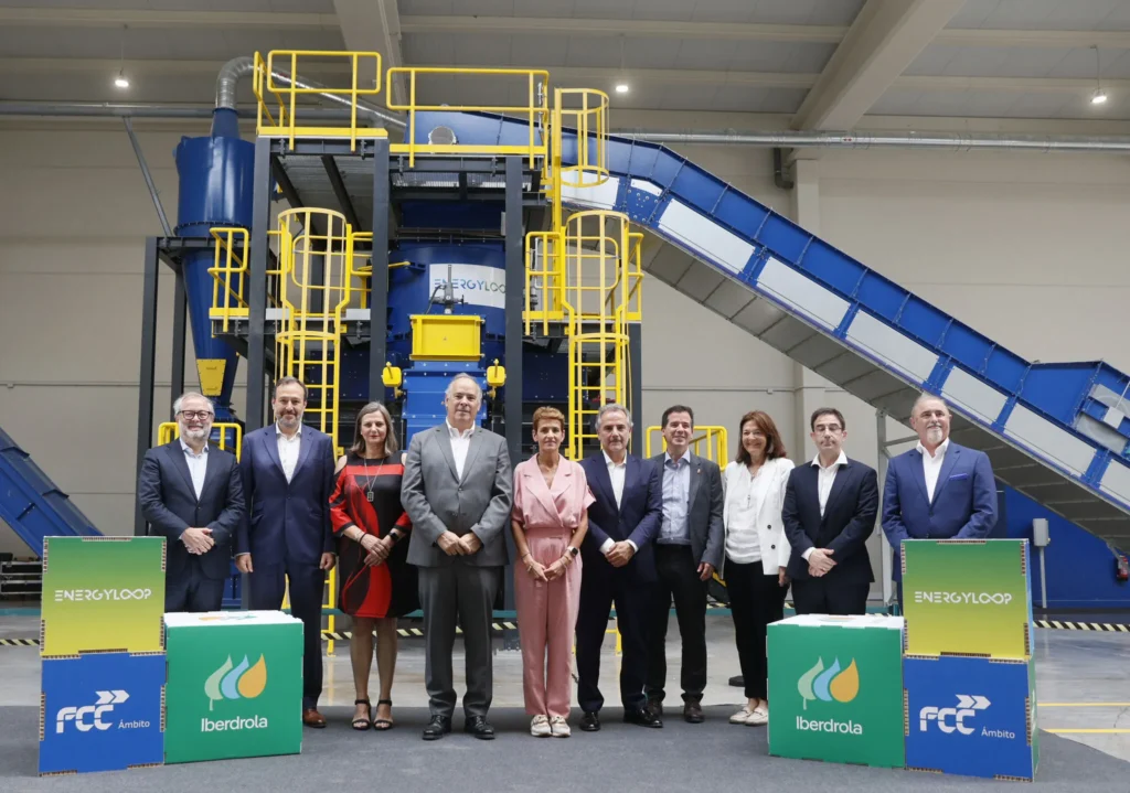 Inauguracion de la planta de reciclaje de palas de aerogeneradores