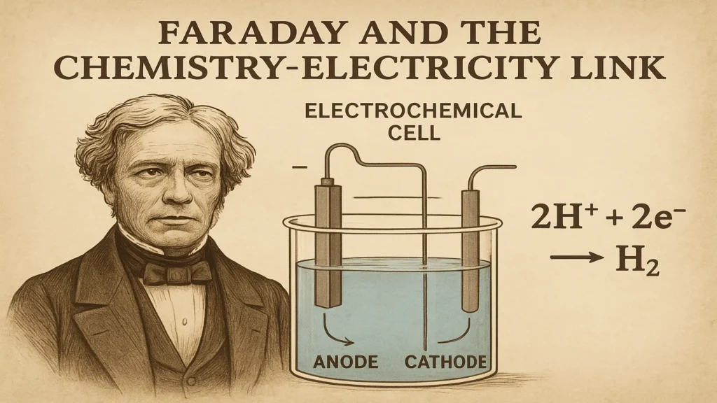 Michael Faraday, founder of modern electrochemistry.