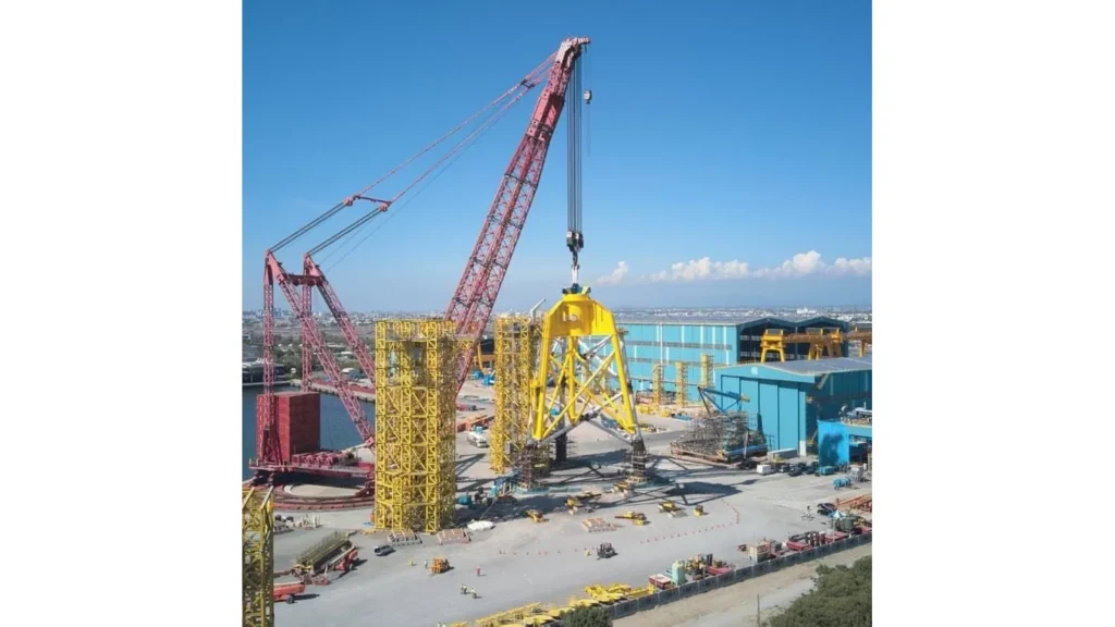 Mammoet-Giant SK350 crane