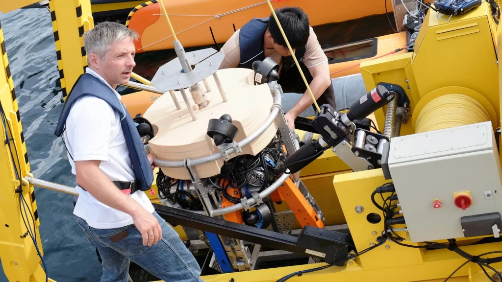 Autonomous underwater robot from TUM