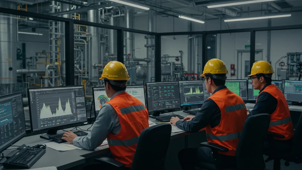 Supervisión de la integridad de activos a través de sistemas de monitoreo en tiempo real.