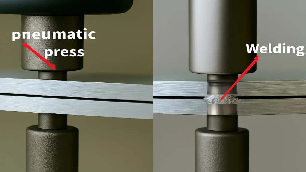 Sheet Cold welding process