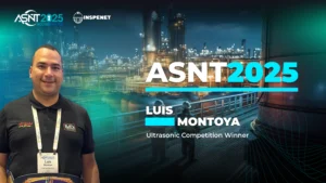 Luis Montoya wins industrial ultrasound competition at ASNT 2025