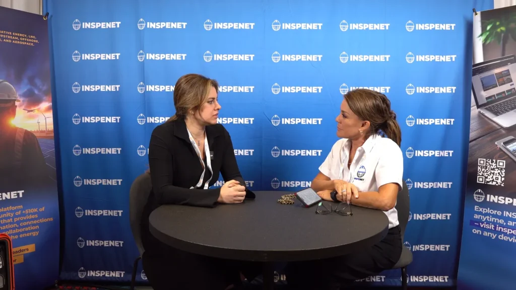 Anita Gregorian in an interview with INSPENET during the ASNT 2025 event, where she analyzes the future of non destructive evaluation.