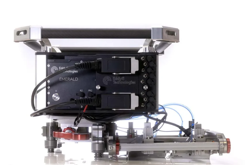 Eddyfi Technologies' WeldXprt system, automated non-destructive testing equipment for industrial welds.