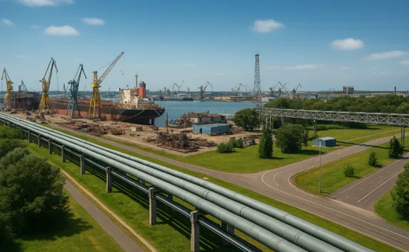 Infraestructura portuaria y logística en la transición energética