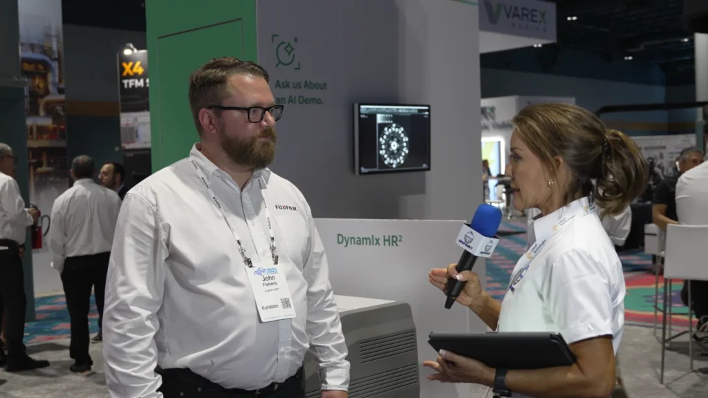 John Flaherty is interviewed at ASNT 2025 as he presents the innovative flexible DDA technology.