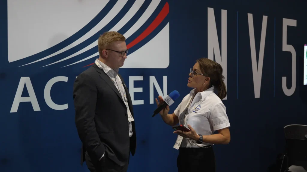 Shamus Sullivan, president of Inspection and Mitigation at Acuren, during an interview at the ASNT 2025 conference.