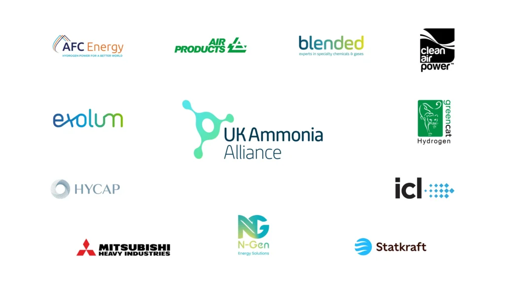 Empresas de la UK Ammonia Alliance para impulsar el amoníaco bajo en carbono